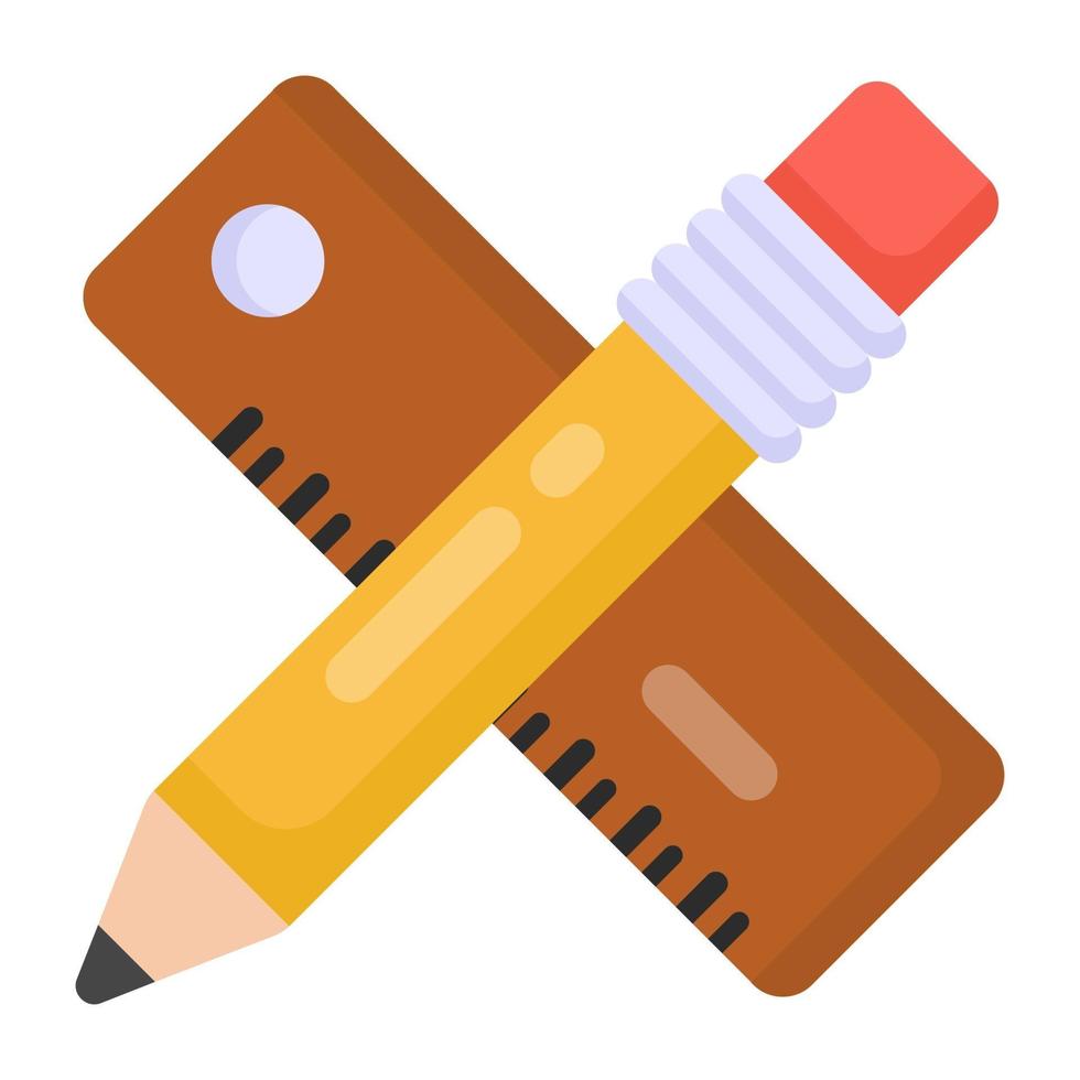 Drafting Tools and equipment vector