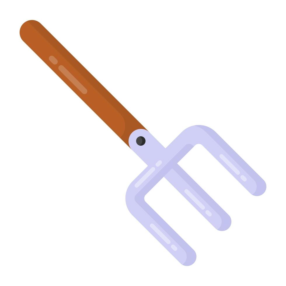 tenedor y herramientas de jardinería vector