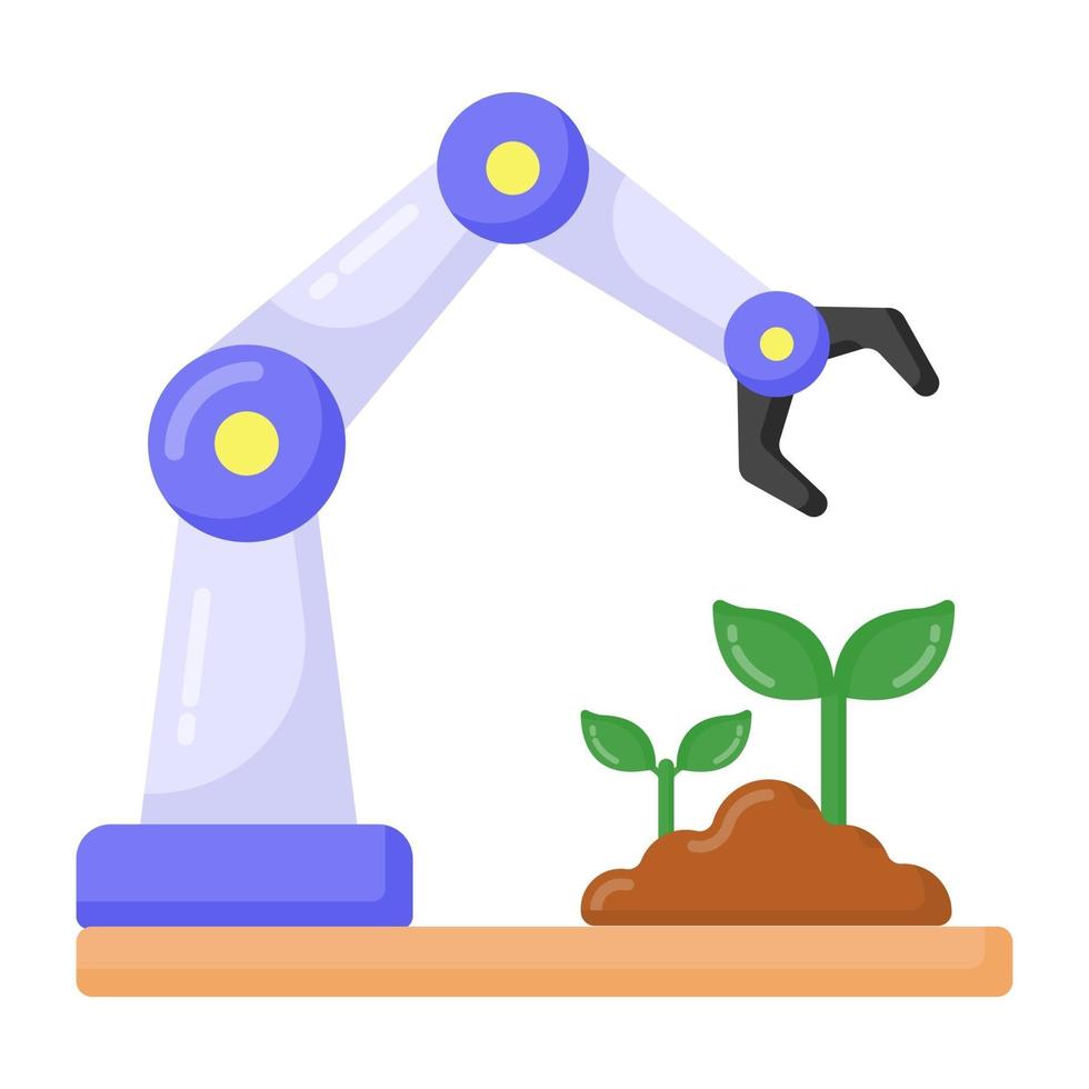 Agriculture Robot and cultivation vector