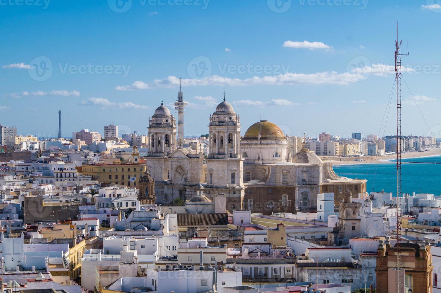 la ciudad de cádiz españa andalucía foto