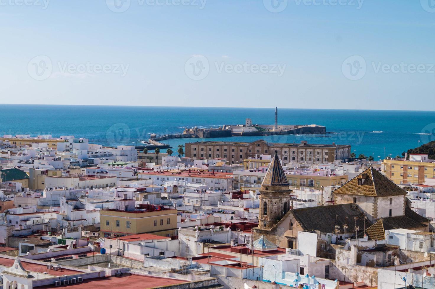 la ciudad de cádiz españa andalucía foto