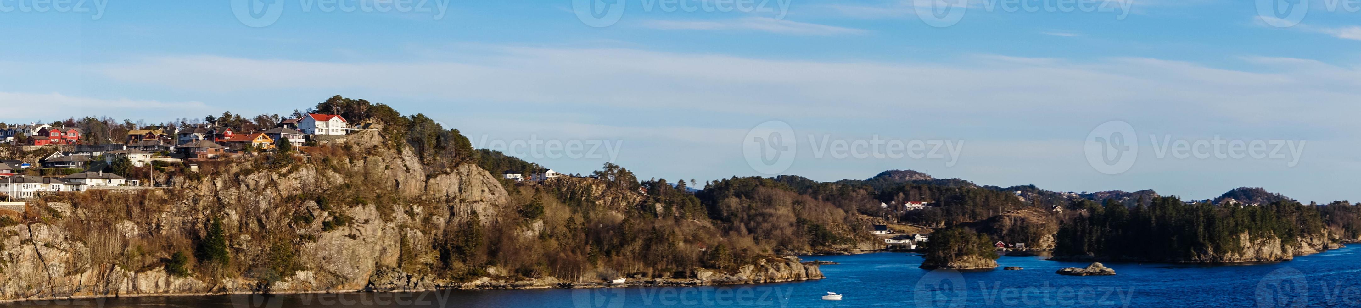 Bergen from the Perspective of Mount Floyen photo