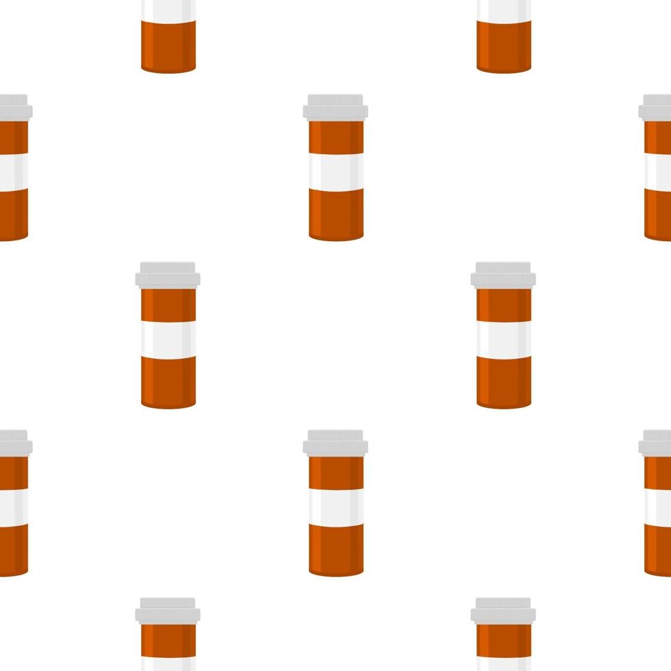 big colored set different types of pills inside close jar vector