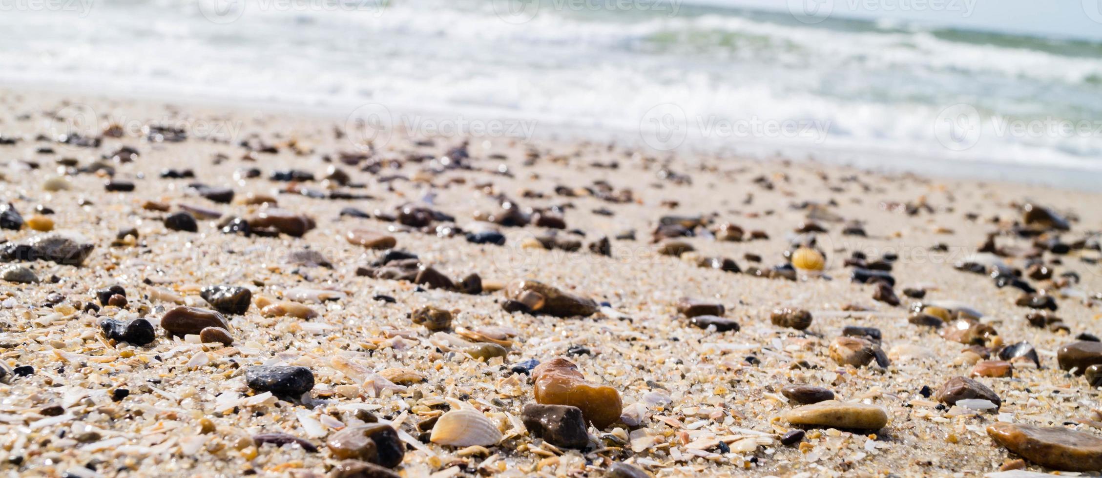 at the beach of Blavand Ho Denmark photo