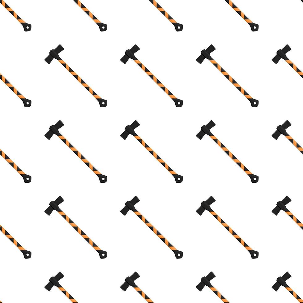 Illustration on theme pattern steel axes with wooden handle vector