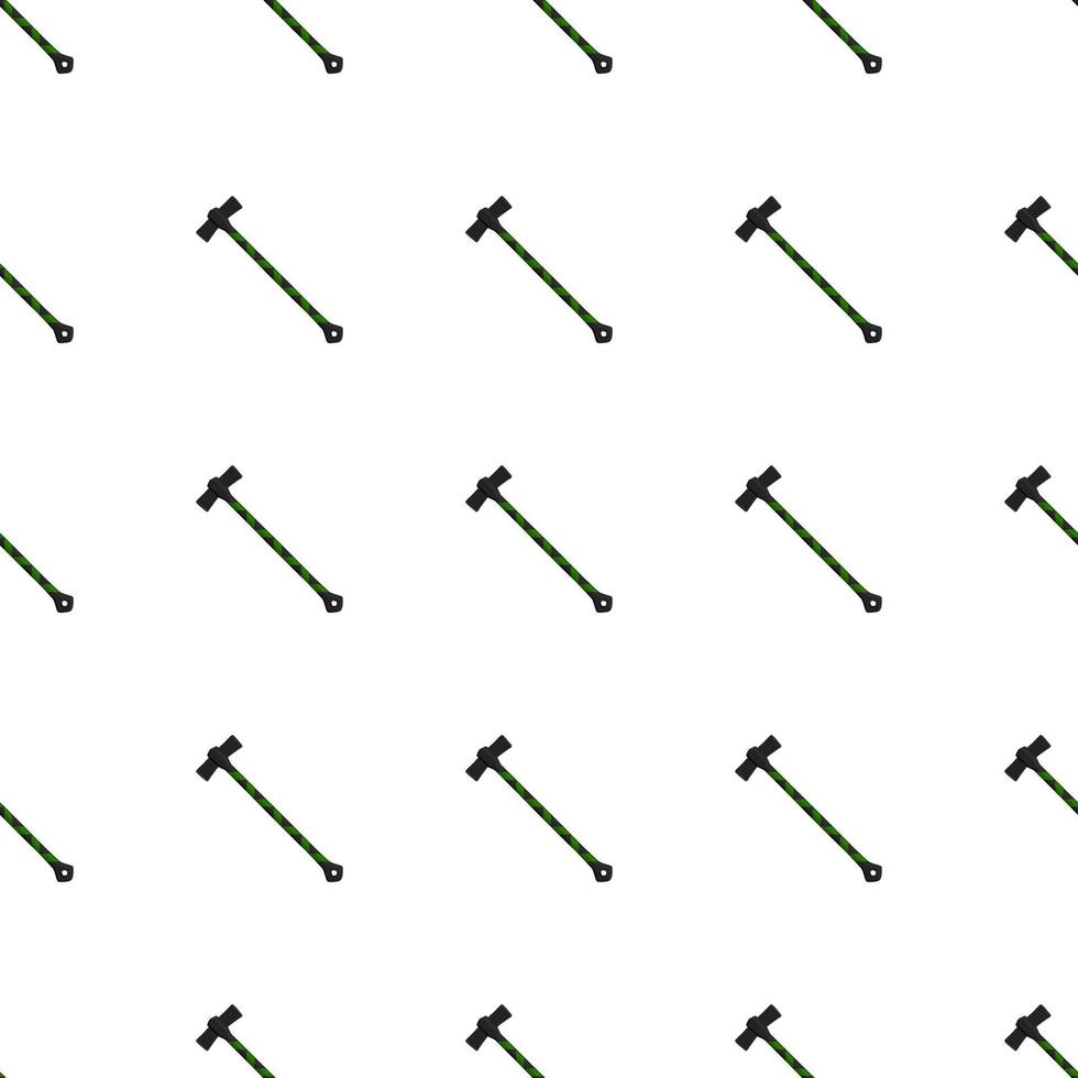 Illustration on theme pattern steel axes with wooden handle vector