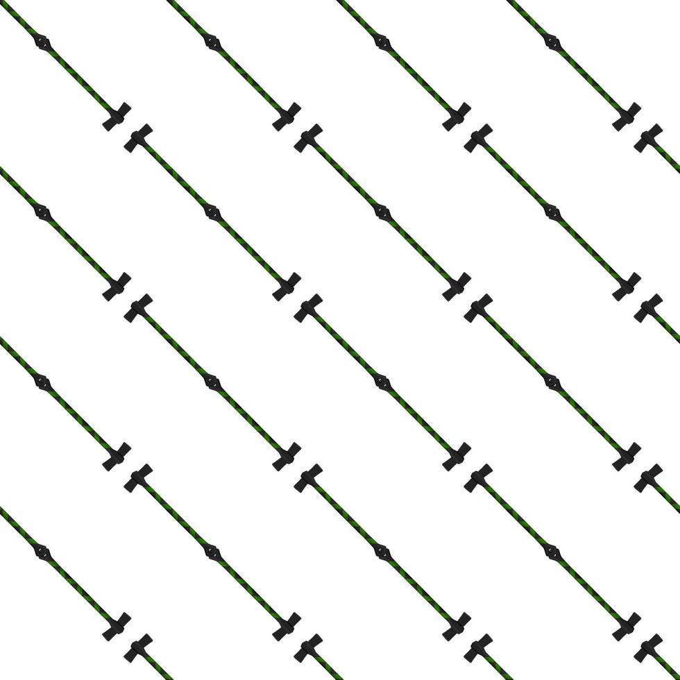 Illustration on theme pattern steel axes with wooden handle vector