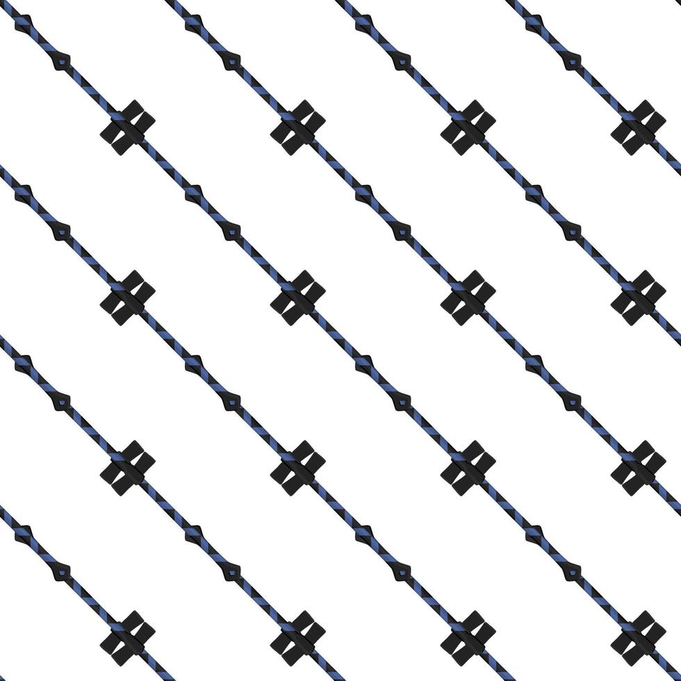Illustration on theme pattern steel axes with wooden handle vector