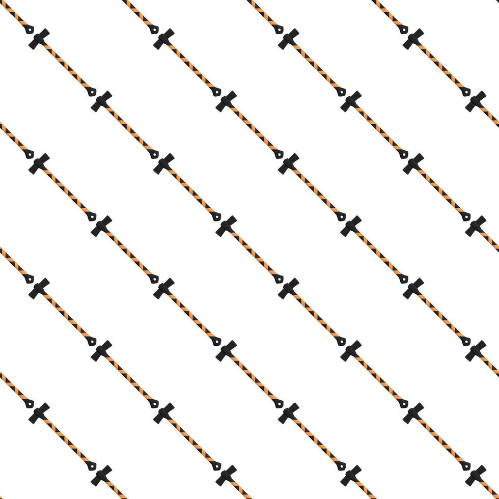 Illustration on theme pattern steel axes with wooden handle vector