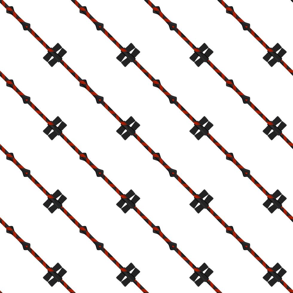 Illustration on theme pattern steel axes with wooden handle vector