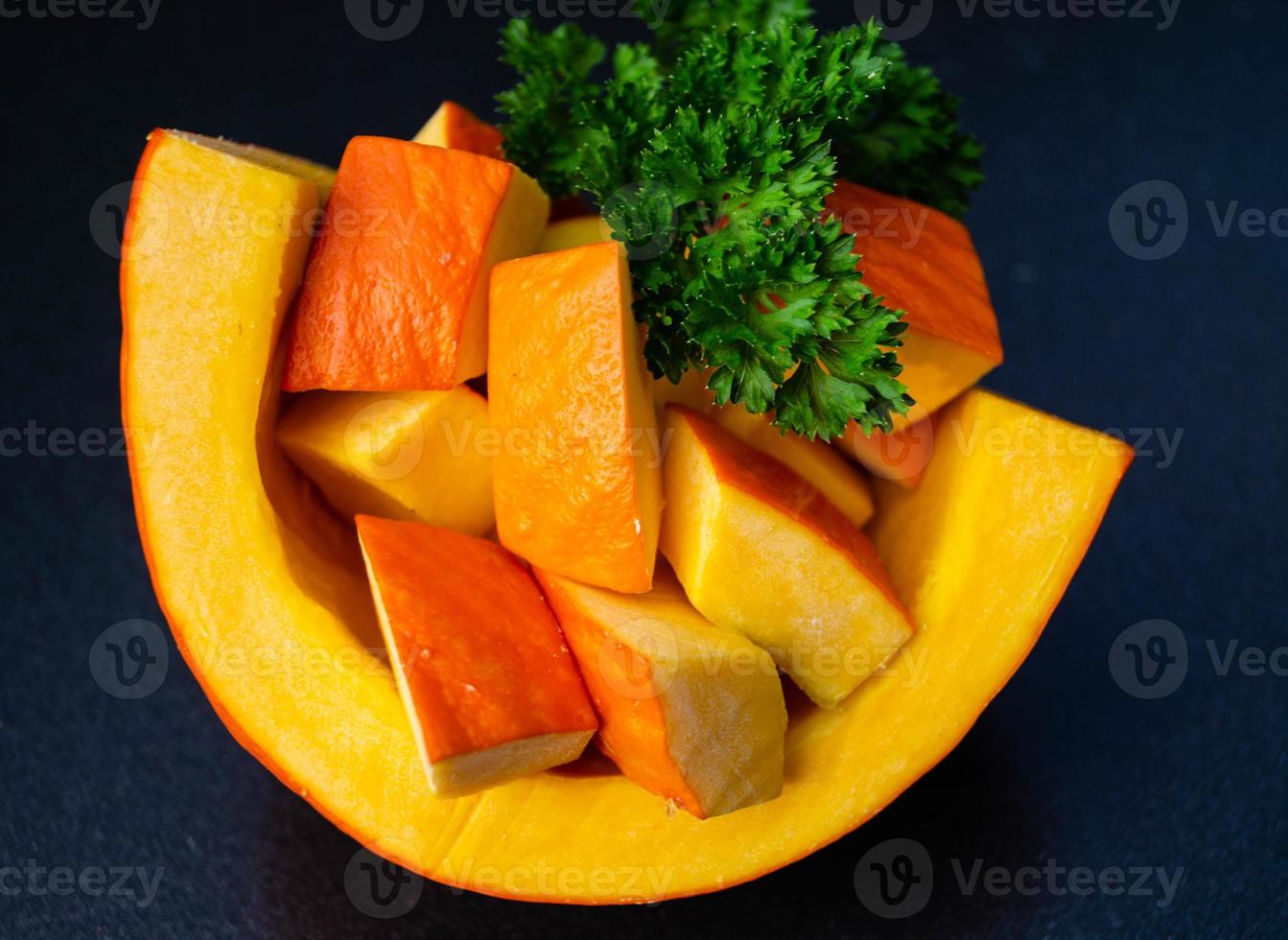 Pumpkins on a Farmers Market photo