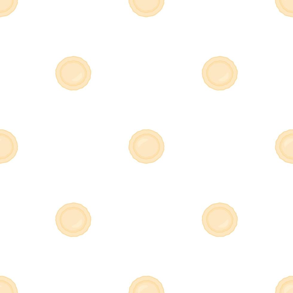 big set identical biscuit, kit colorful pastry cookie vector