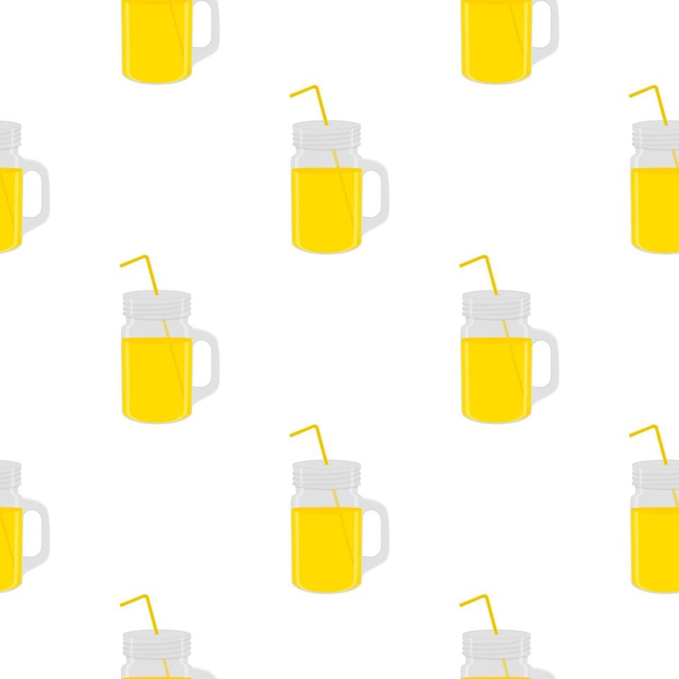 Illustration on theme big colored lemonade in glass cup 3030193 Vector