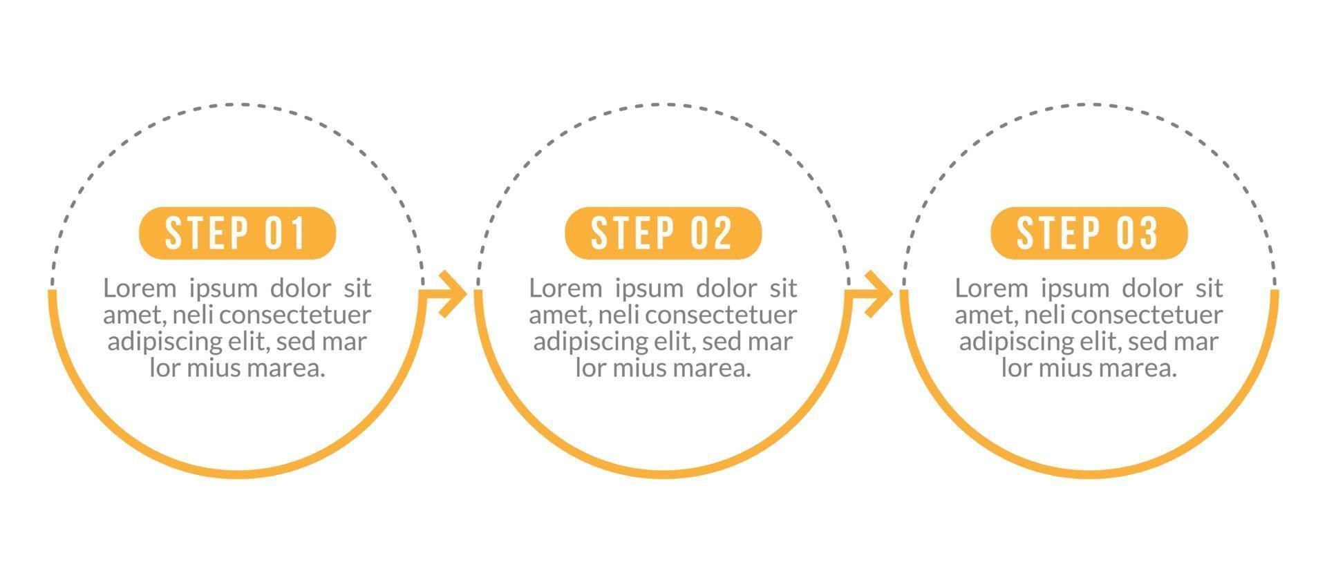 Business Concept with 3 Options vector