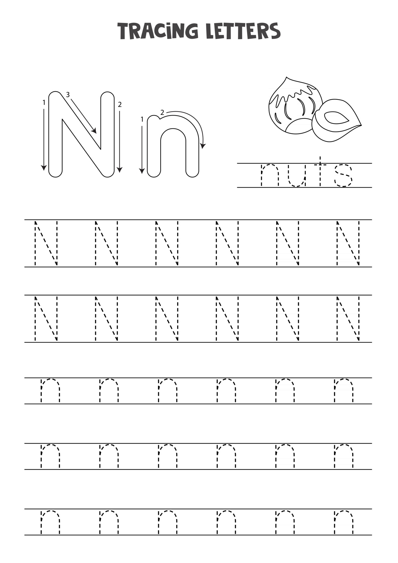 N tracing. N tracing