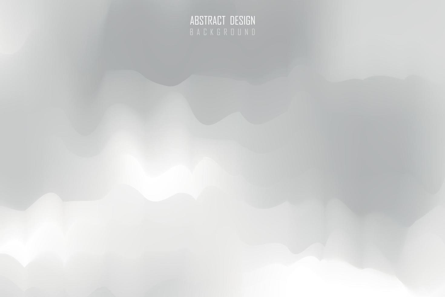 Fondo de diseño de estilo minimalista degradado gris abstracto. vector