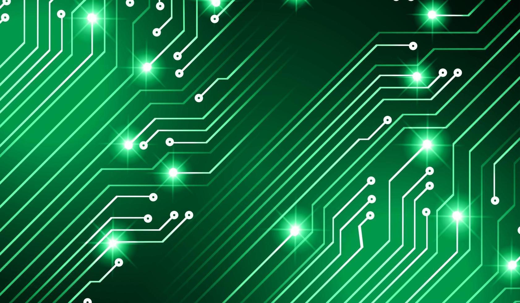 cyber circuit future technology concept background vector