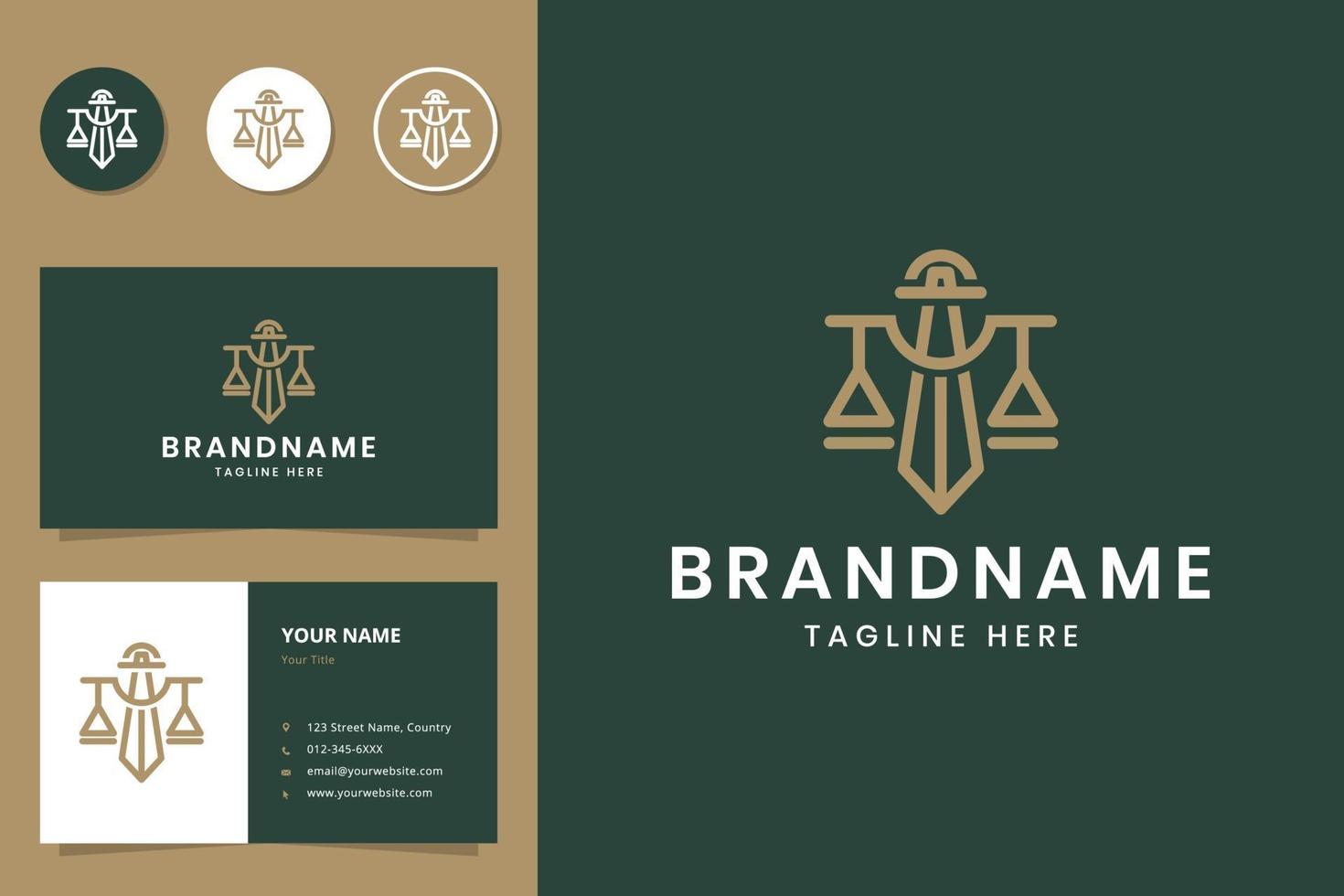law line art logo design vector