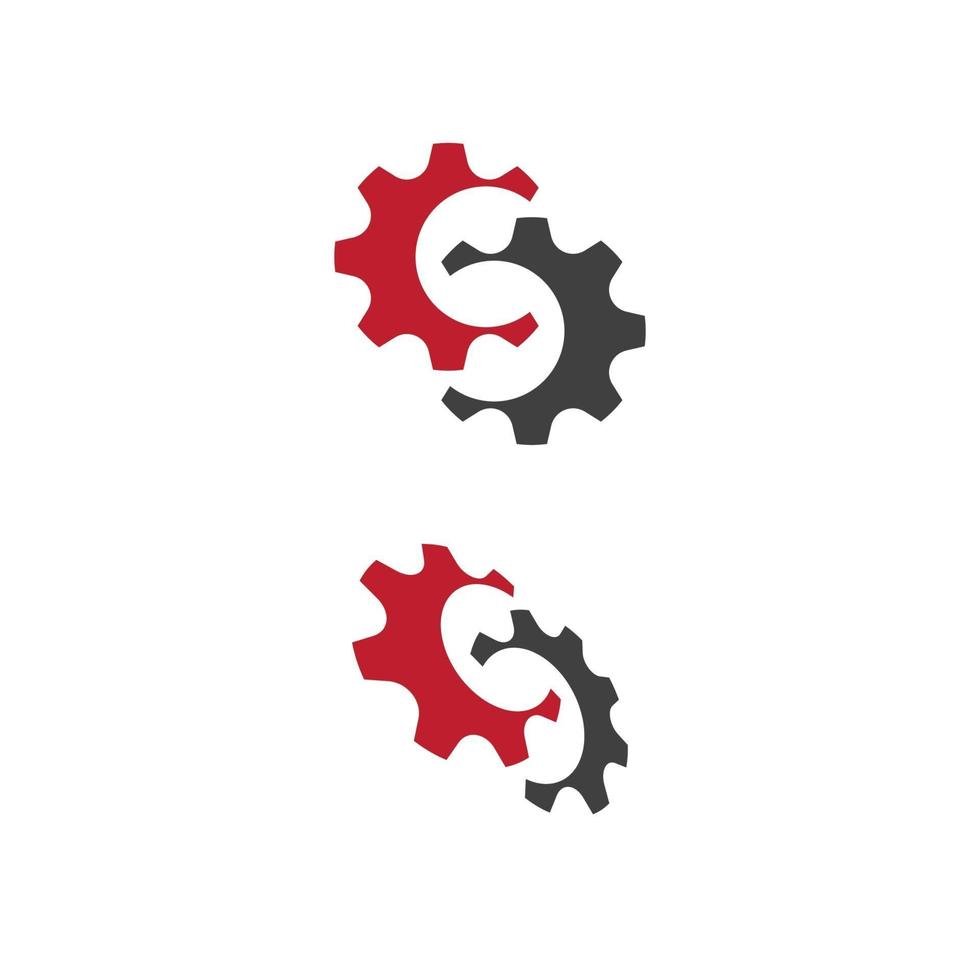 Gear vector icon illustration design