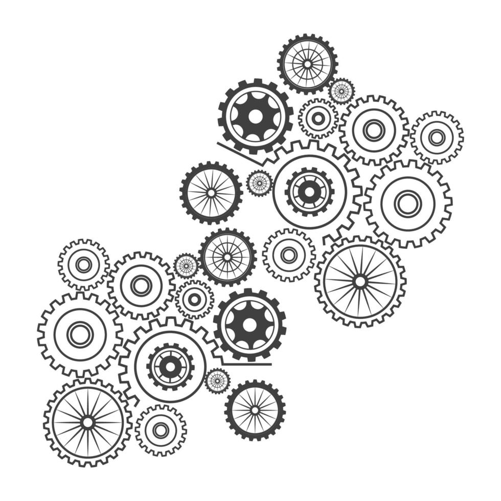 Gear vector icon illustration design 3032209 Vector Art at Vecteezy