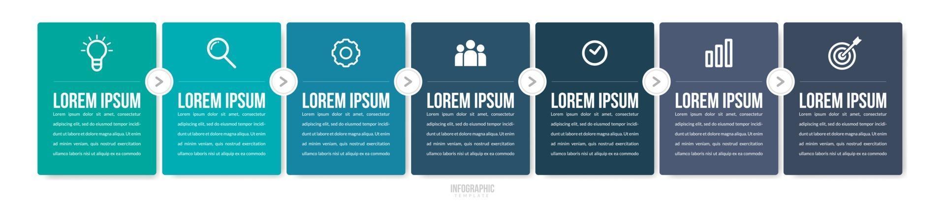 Business Concept with 4 Options vector