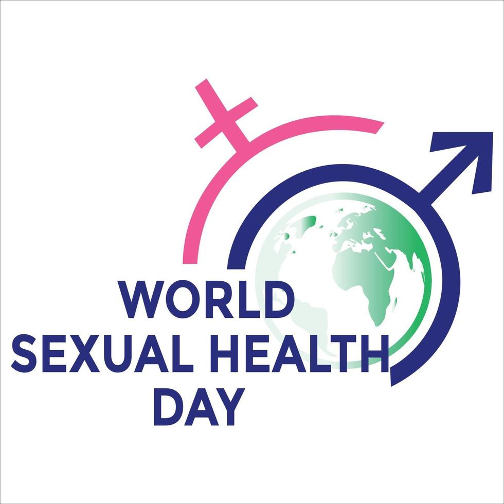 banner del día mundial de la salud sexual vector