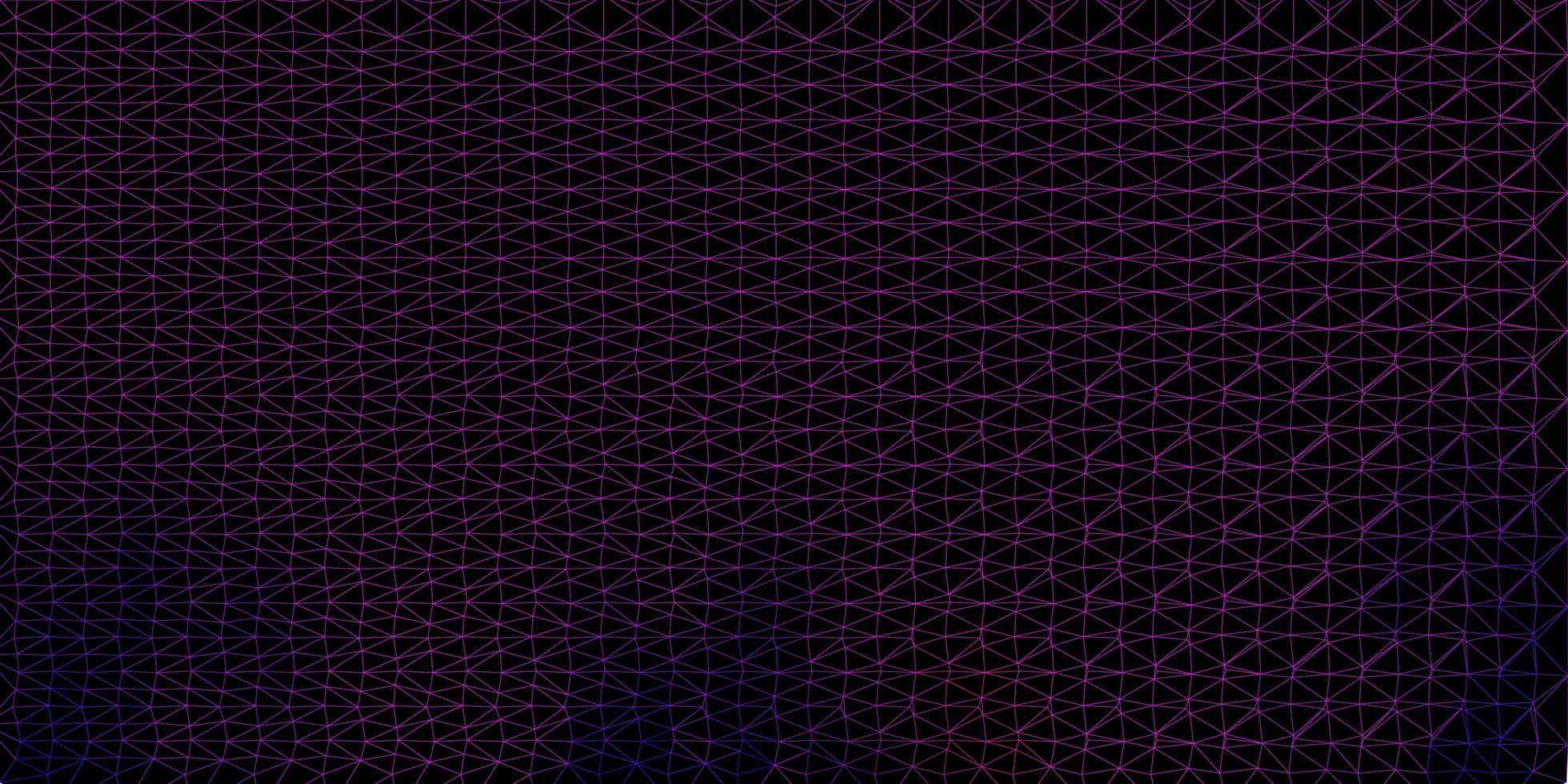 textura de polígono degradado vectorial violeta claro, rosa. vector