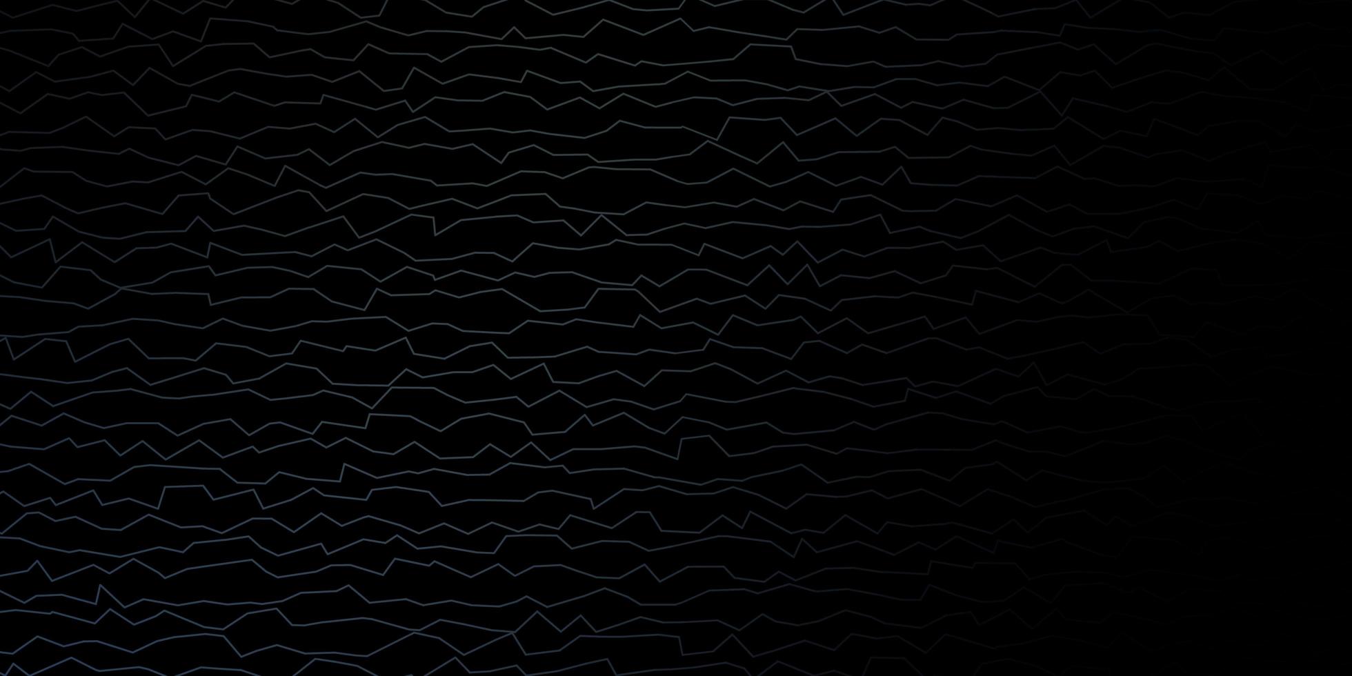 Dark Gray vector backdrop with curves.