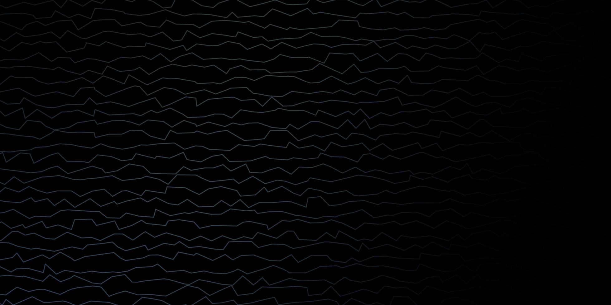 Dark Gray vector backdrop with curves.