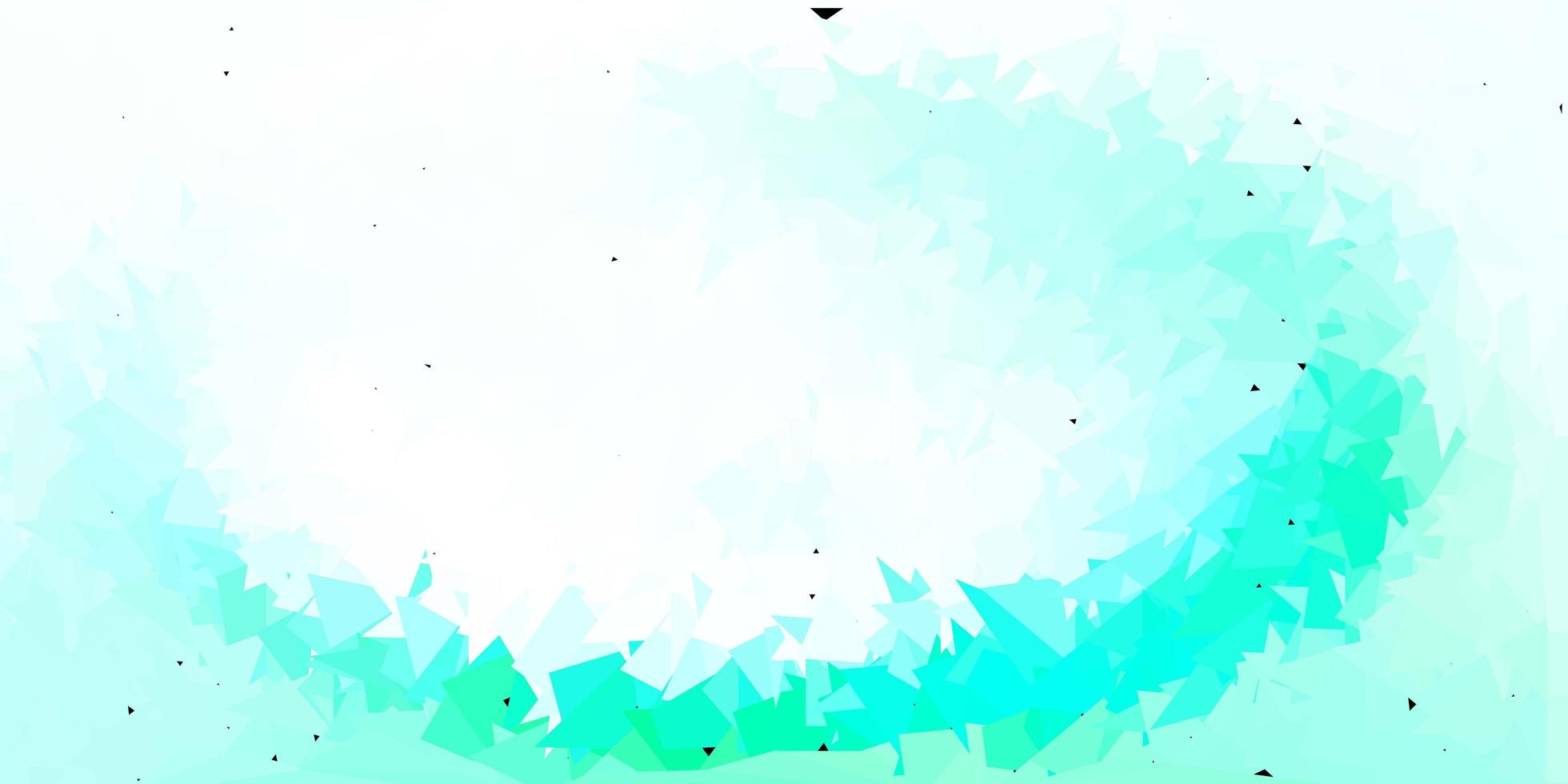 Light green vector abstract triangle template.