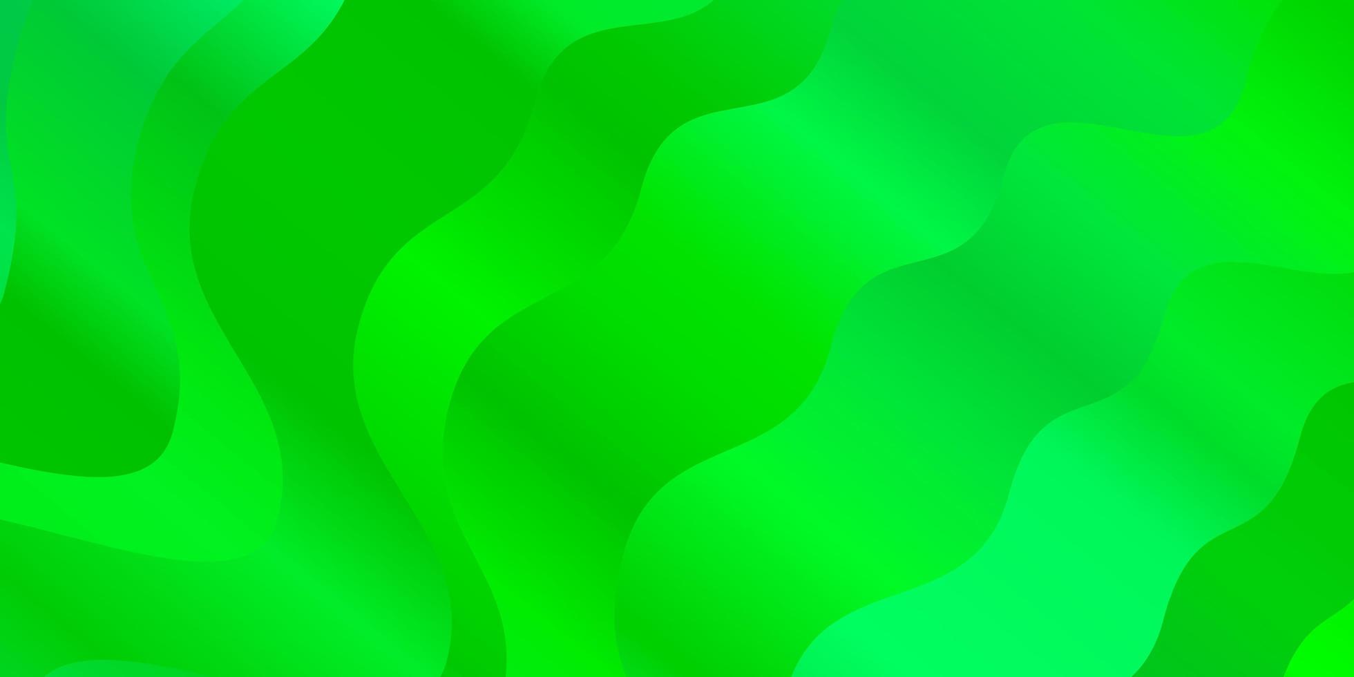 Light Green, Yellow vector texture with wry lines.