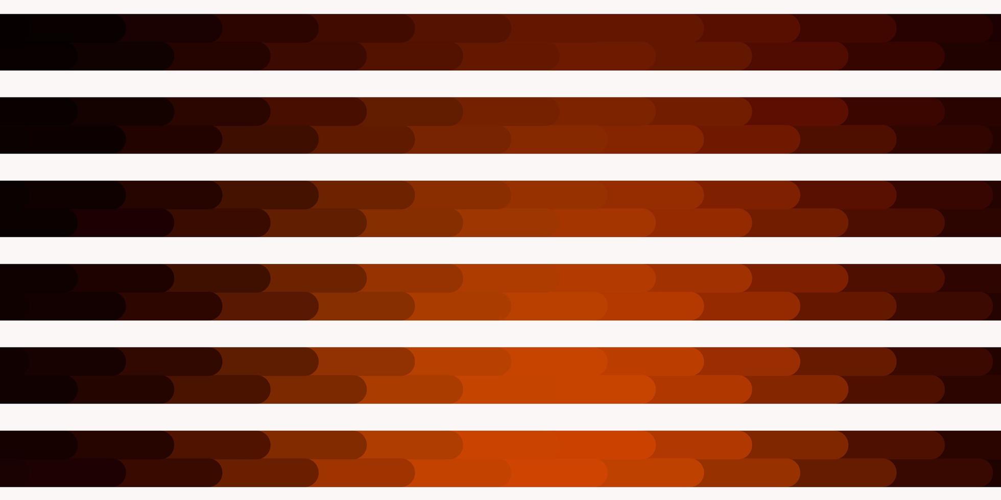 Dark Orange vector backdrop with lines.