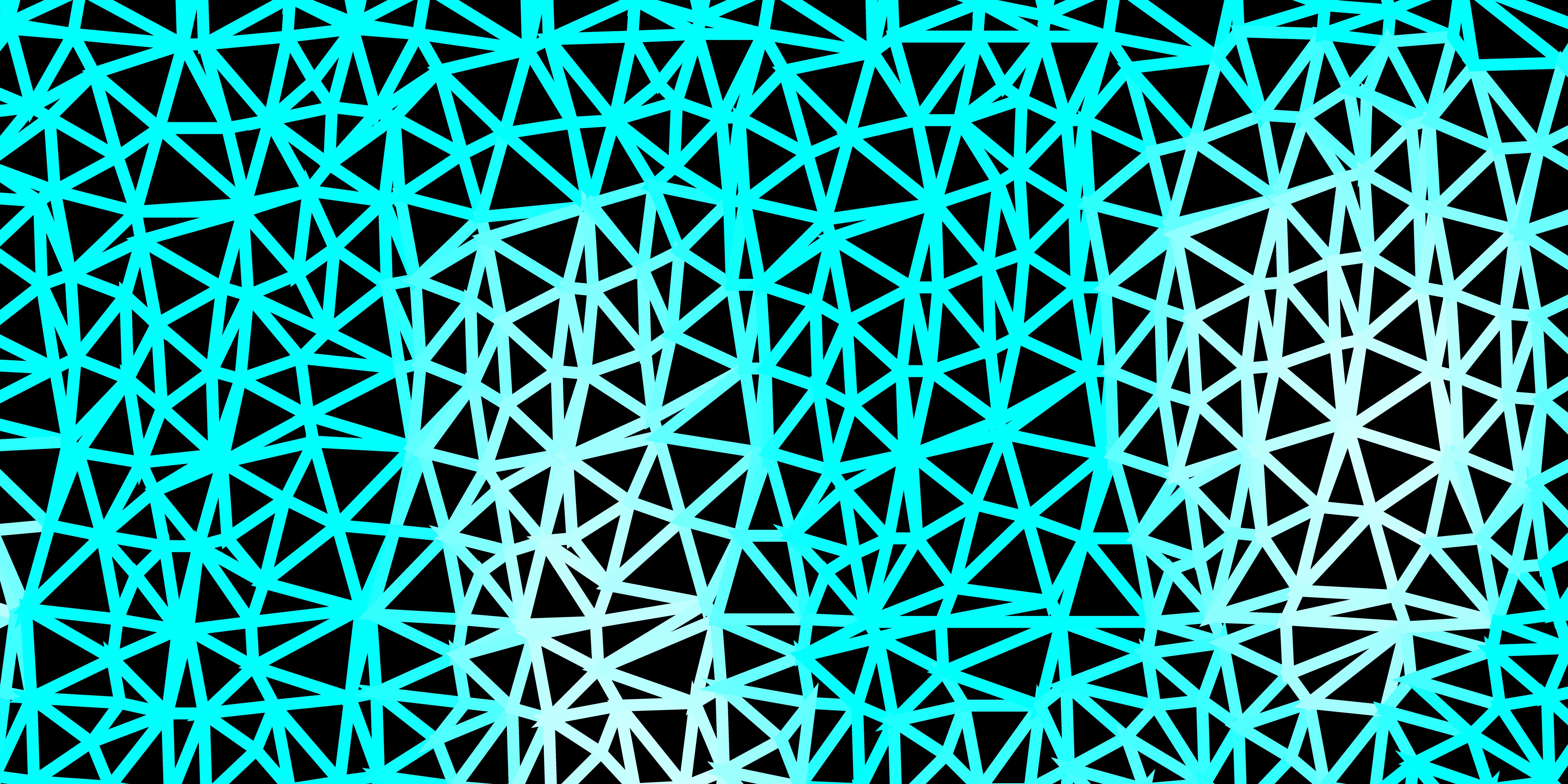 Light blue, green vector poly triangle layout. 3033856 Vector Art at