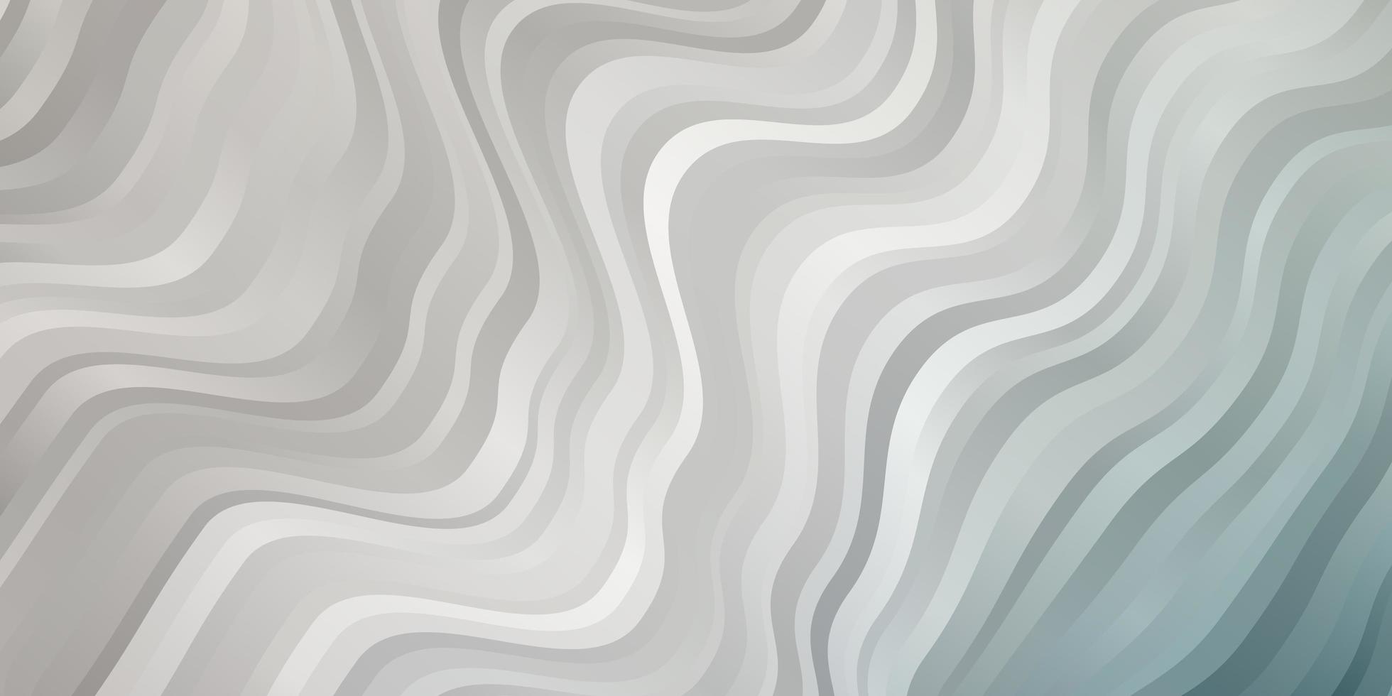 Fondo de vector gris claro con curvas.