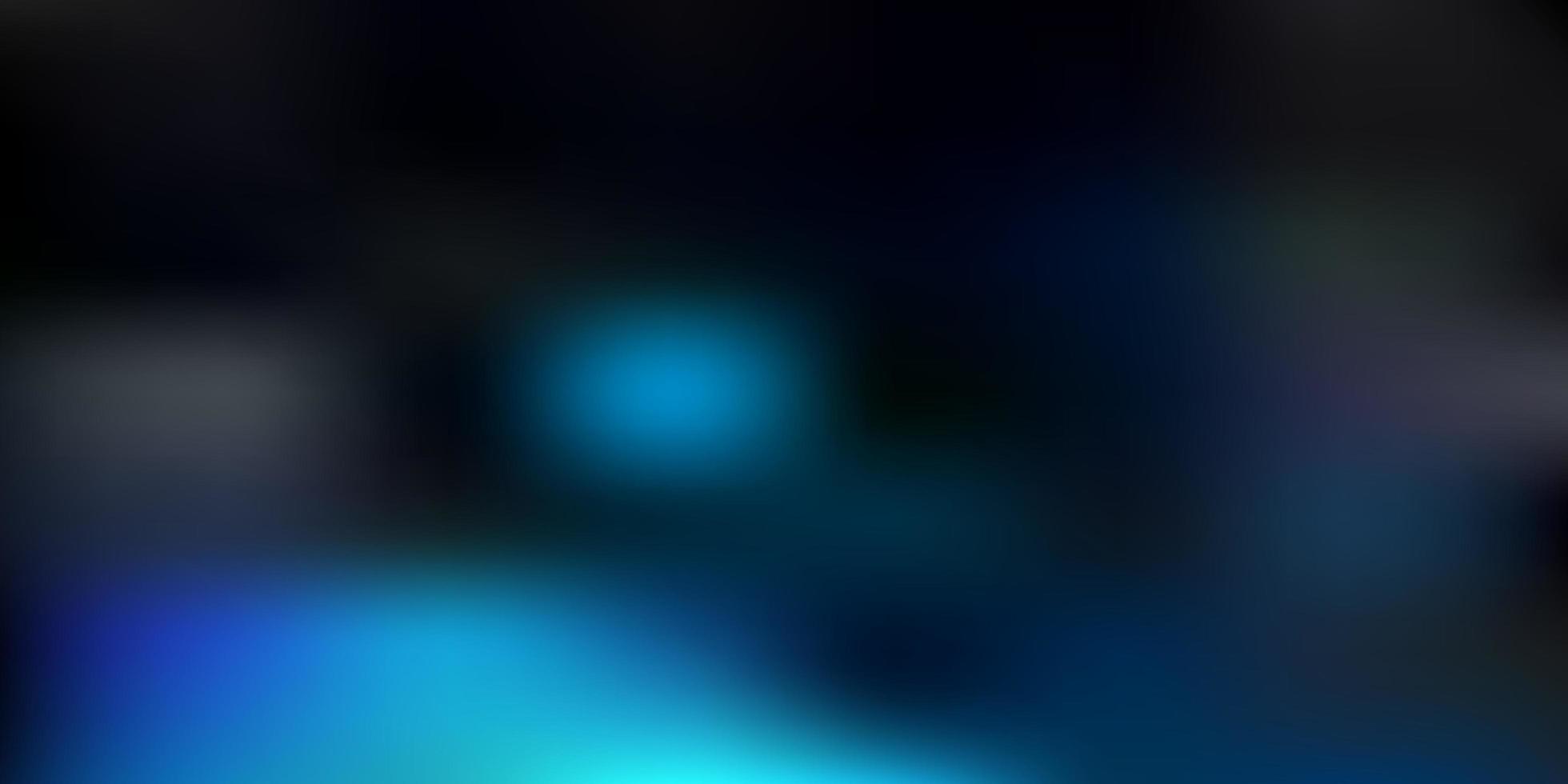 Dark blue vector abstract blur drawing.