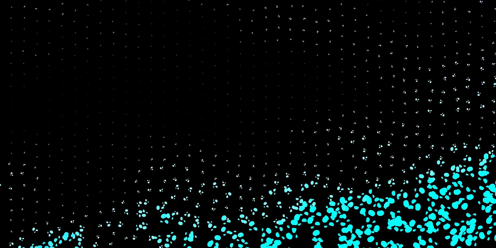 Dark pink, blue vector backdrop with chaotic shapes.