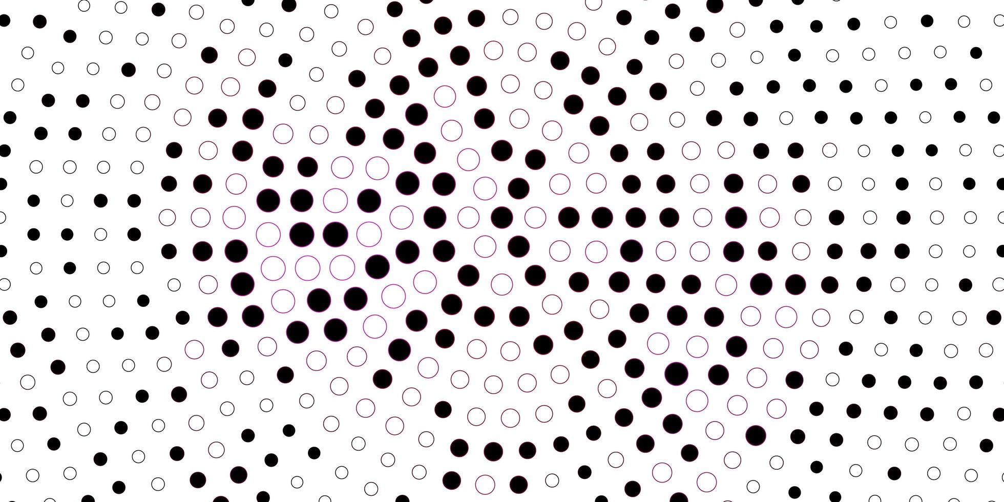 Dark Pink vector pattern with spheres.