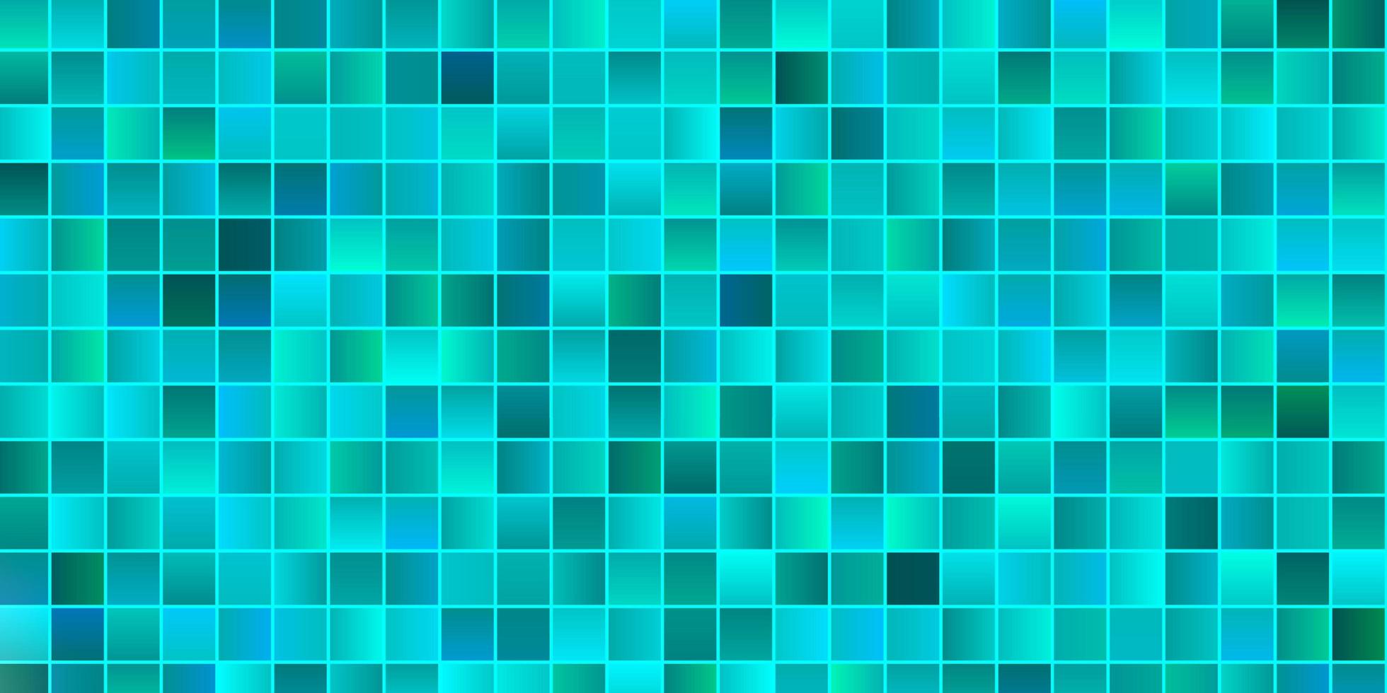 diseño de vector azul claro, verde con líneas, rectángulos.