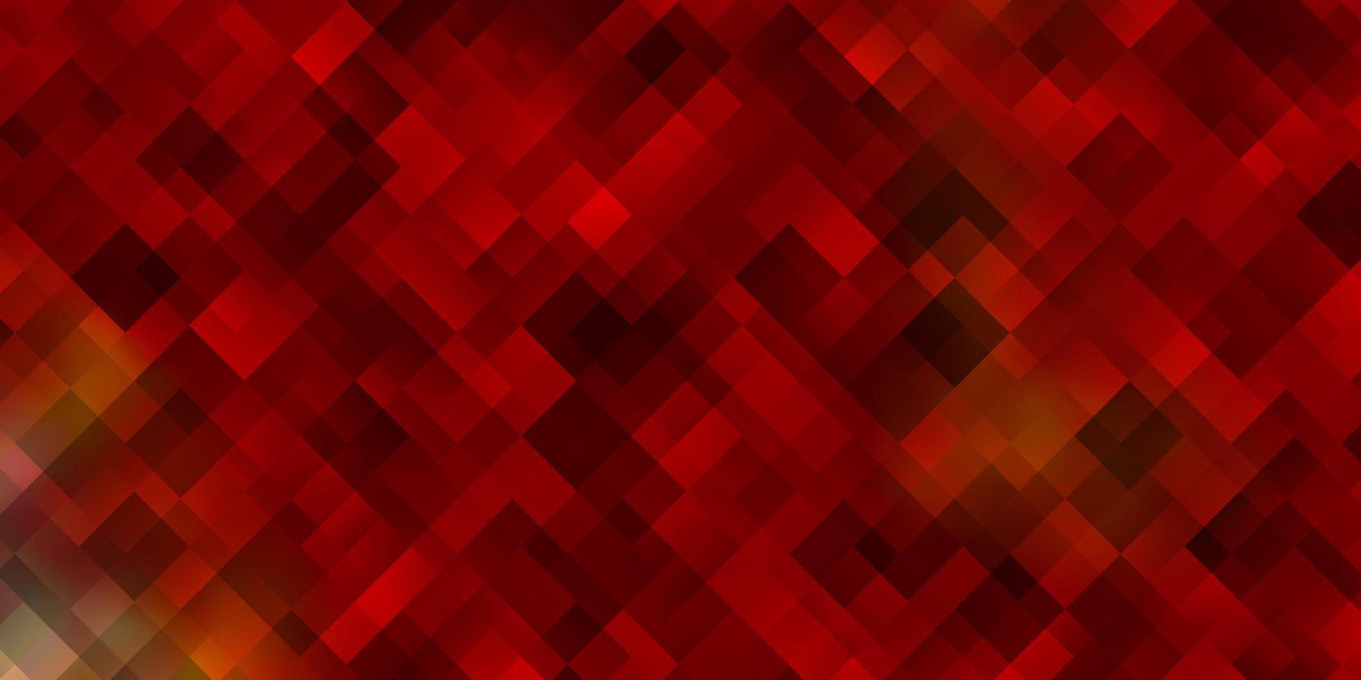 Light Red, Yellow vector pattern in square style.