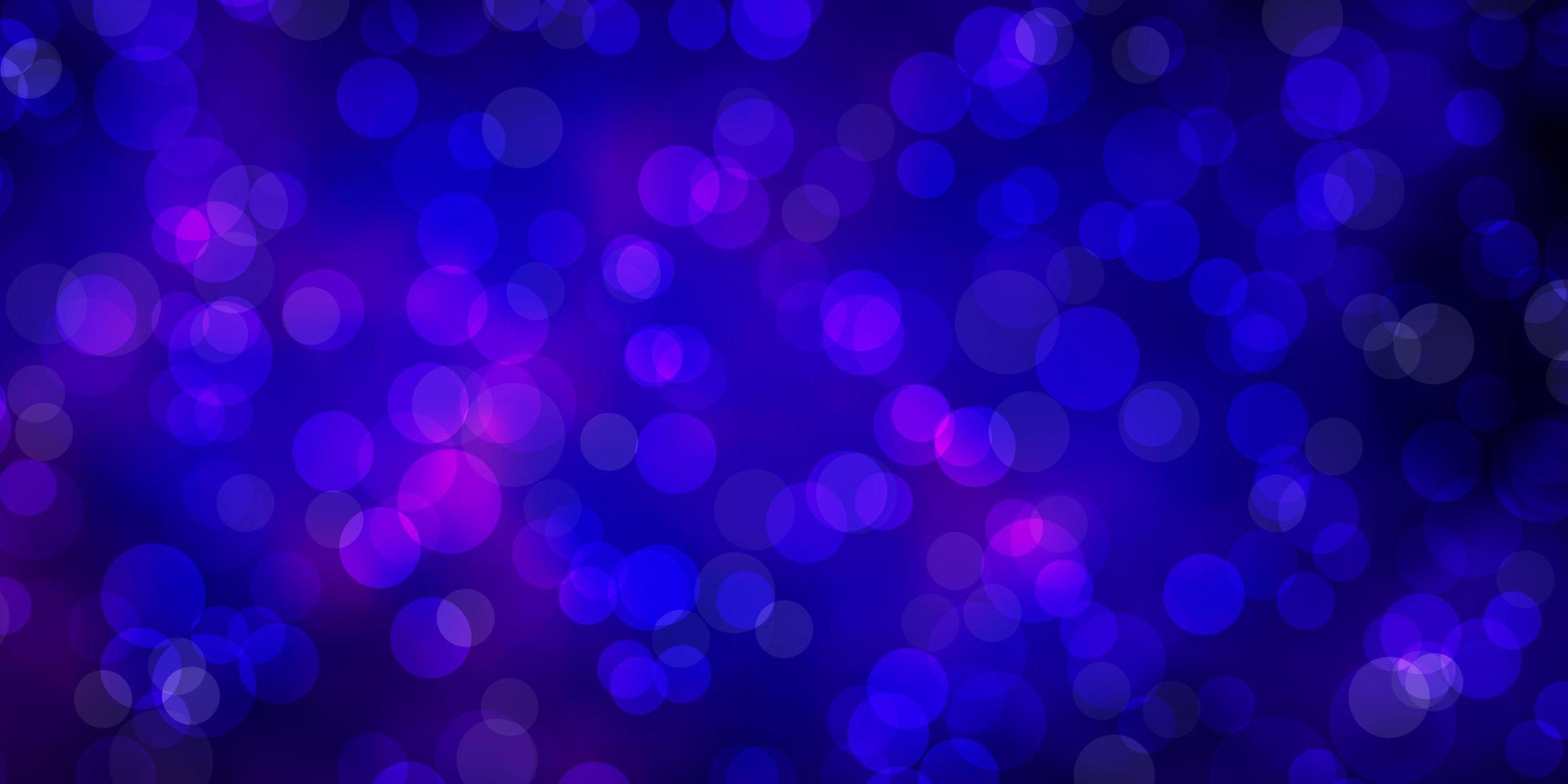 Light Purple vector layout with circle shapes.