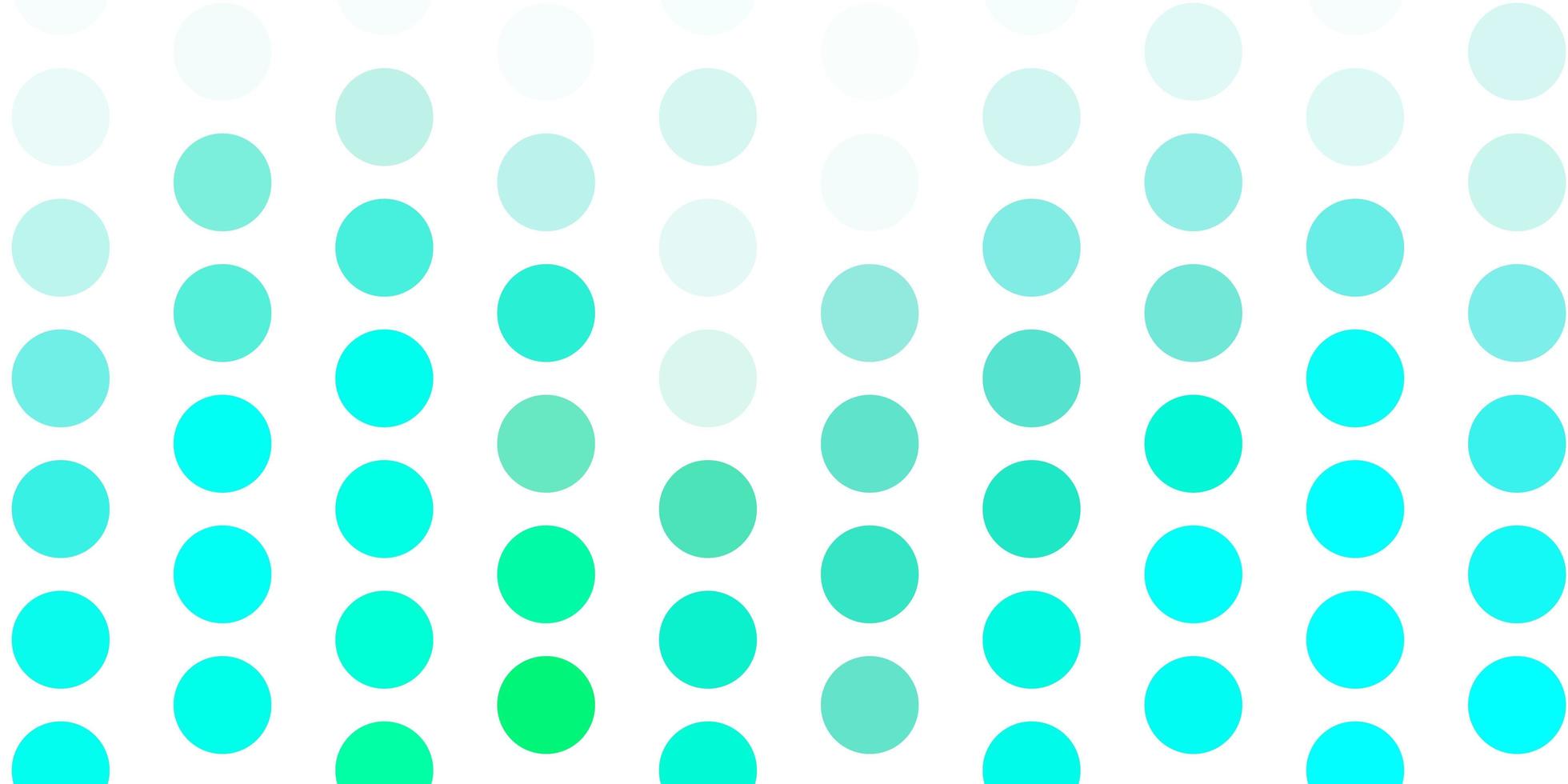 Light green vector pattern with spheres.