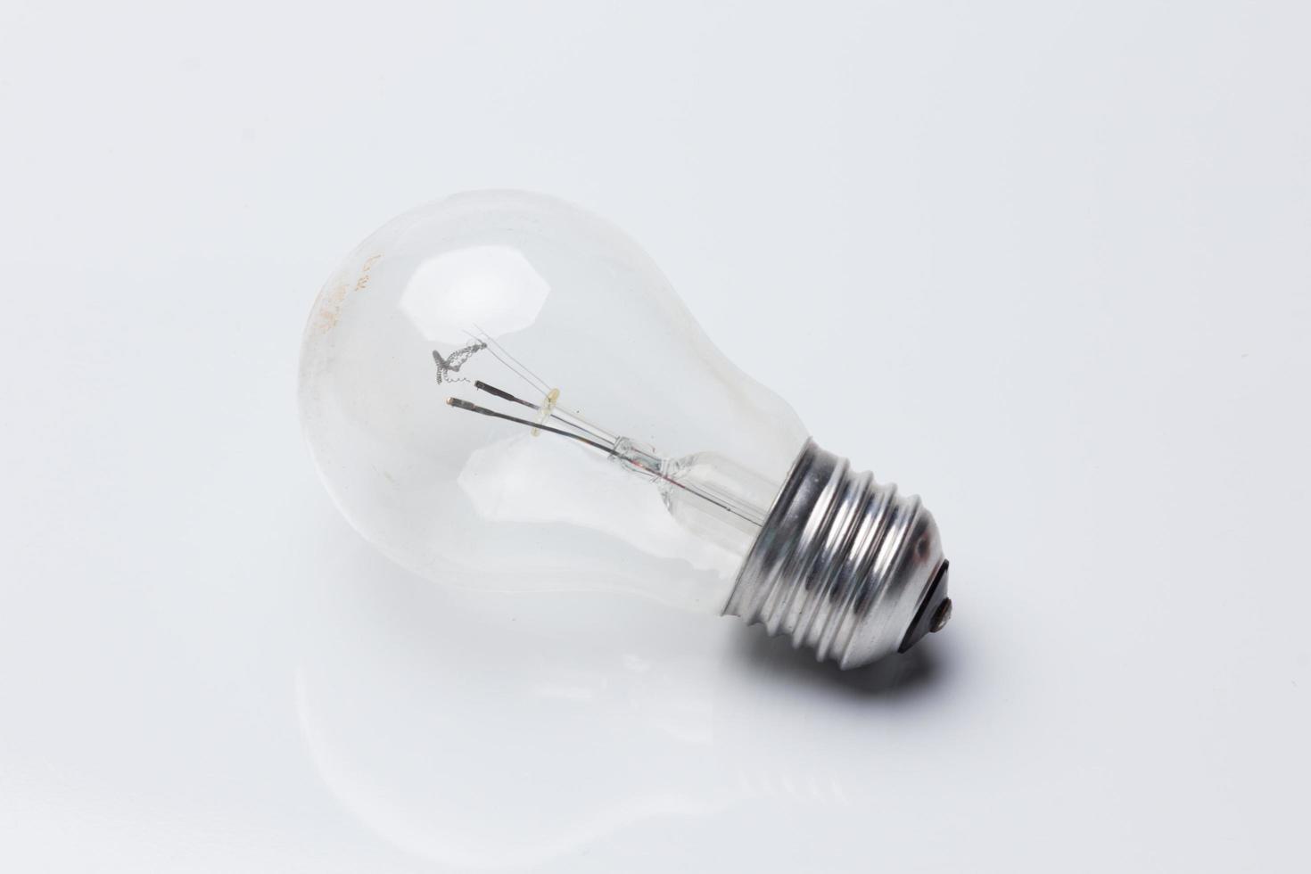 Traditional filament and incandescent bulb photo