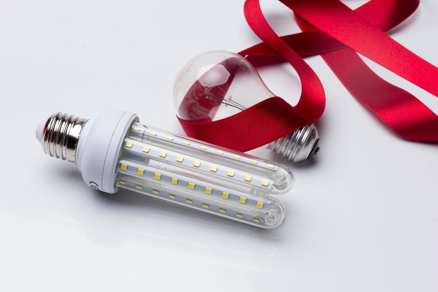 LED bulb and incandescent bulb 3039141 Stock Photo at Vecteezy