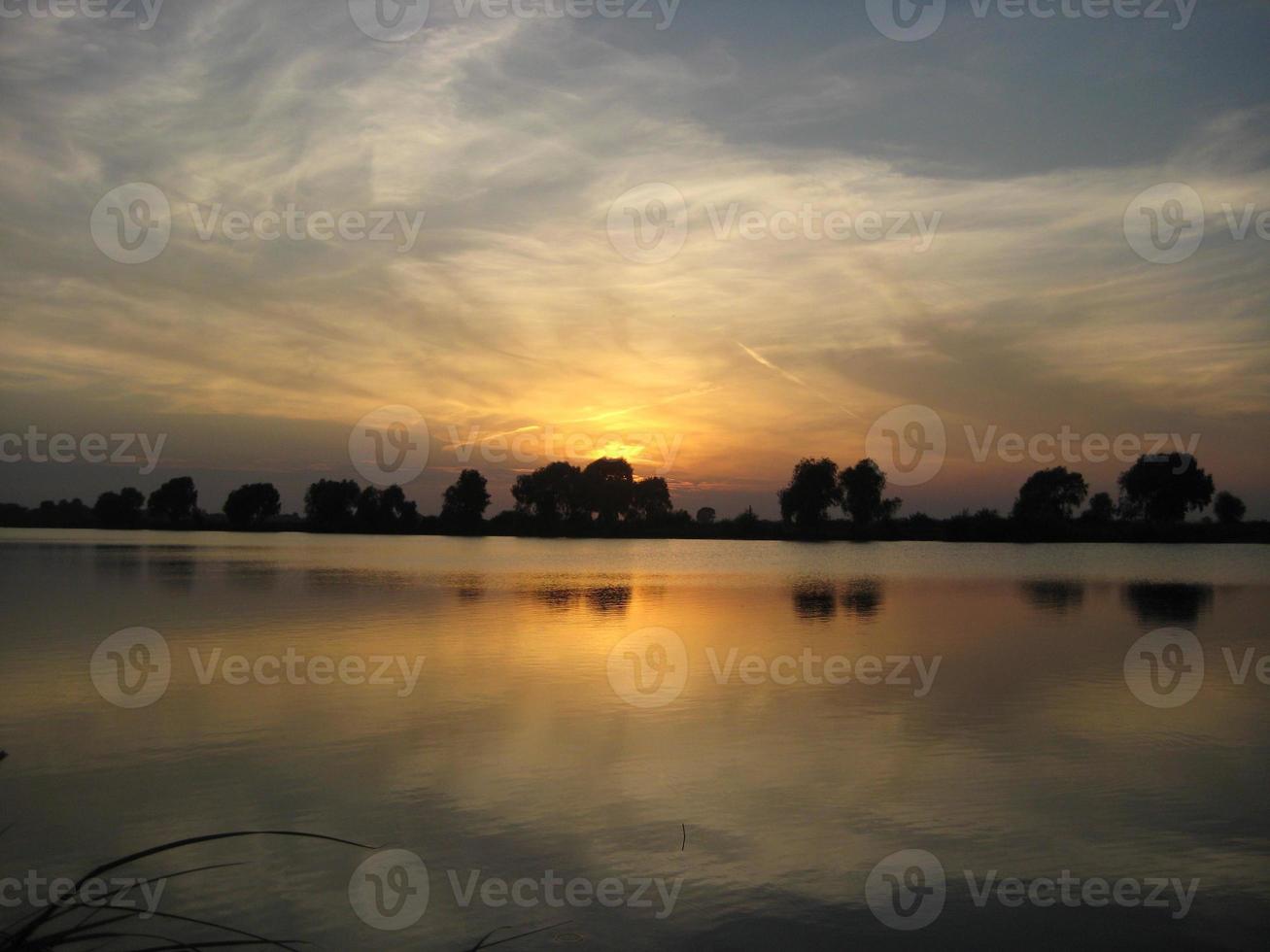 Depicts seascape, nature landscape sunset on the beach sea photo