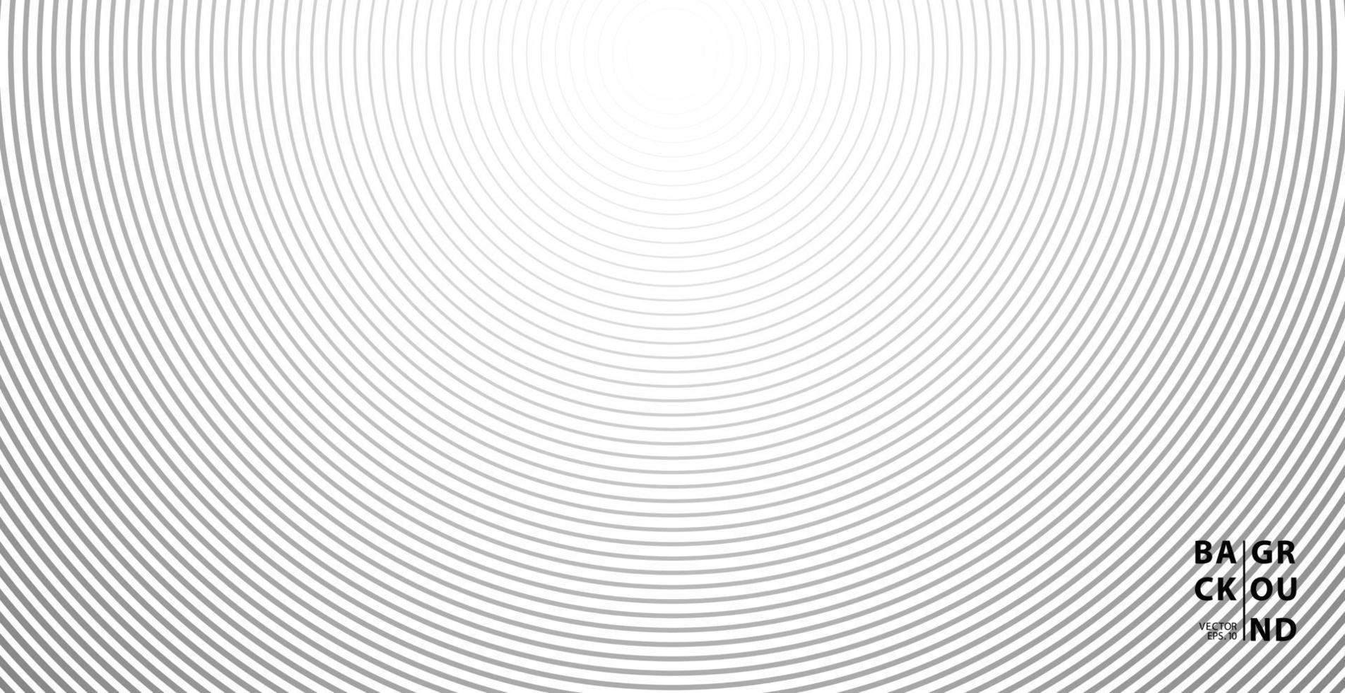 Abstract circle background. Gradient retro line pattern sound wave vector