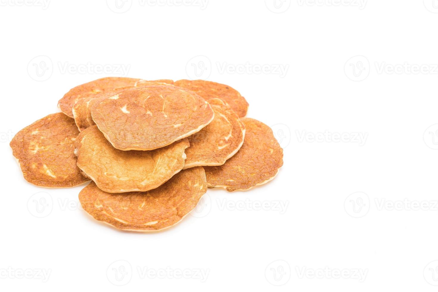 Stack of delicious pancakes photo