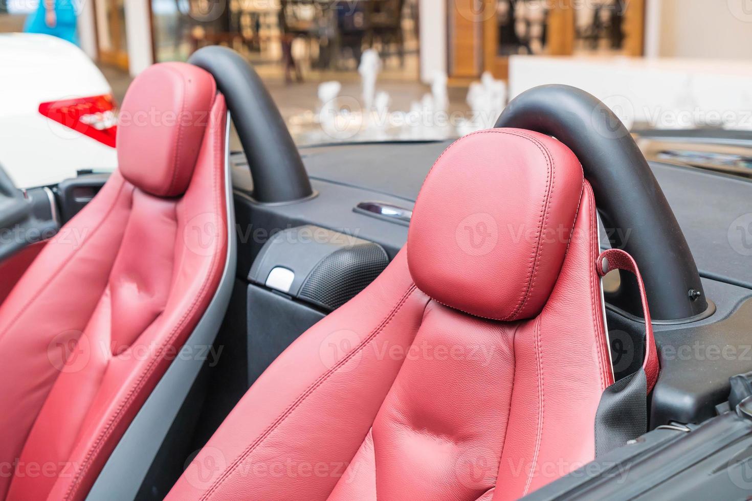 Cushion of a modern car photo