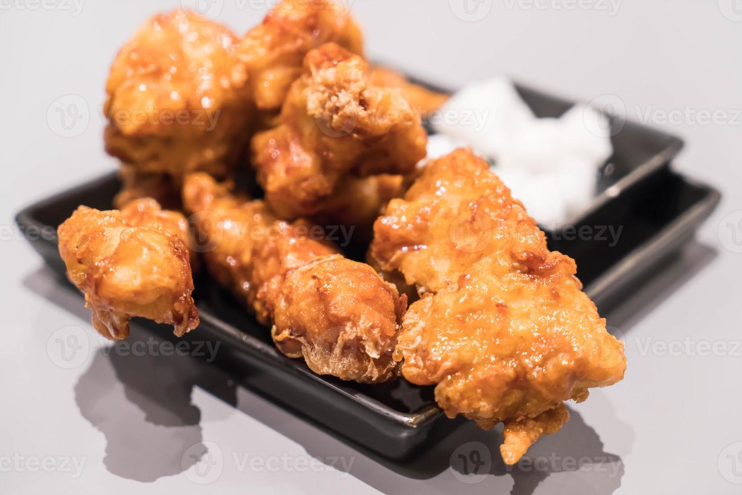 Fried chicken with sauce - Korean style 3041457 Stock Photo at Vecteezy