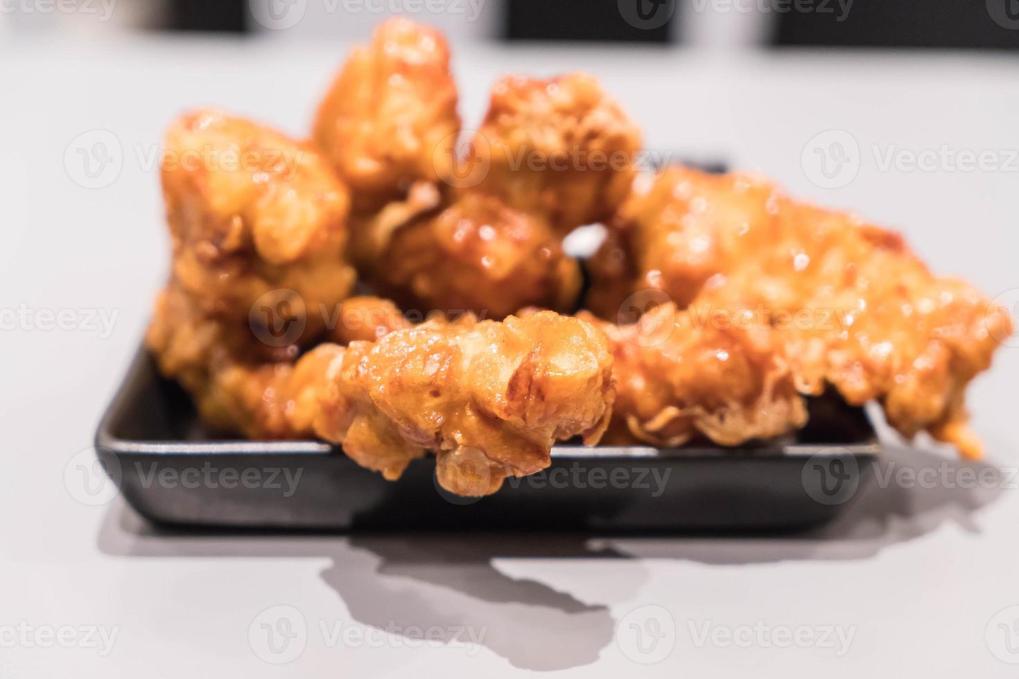 Fried chicken with sauce - Korean style 3041458 Stock Photo at Vecteezy