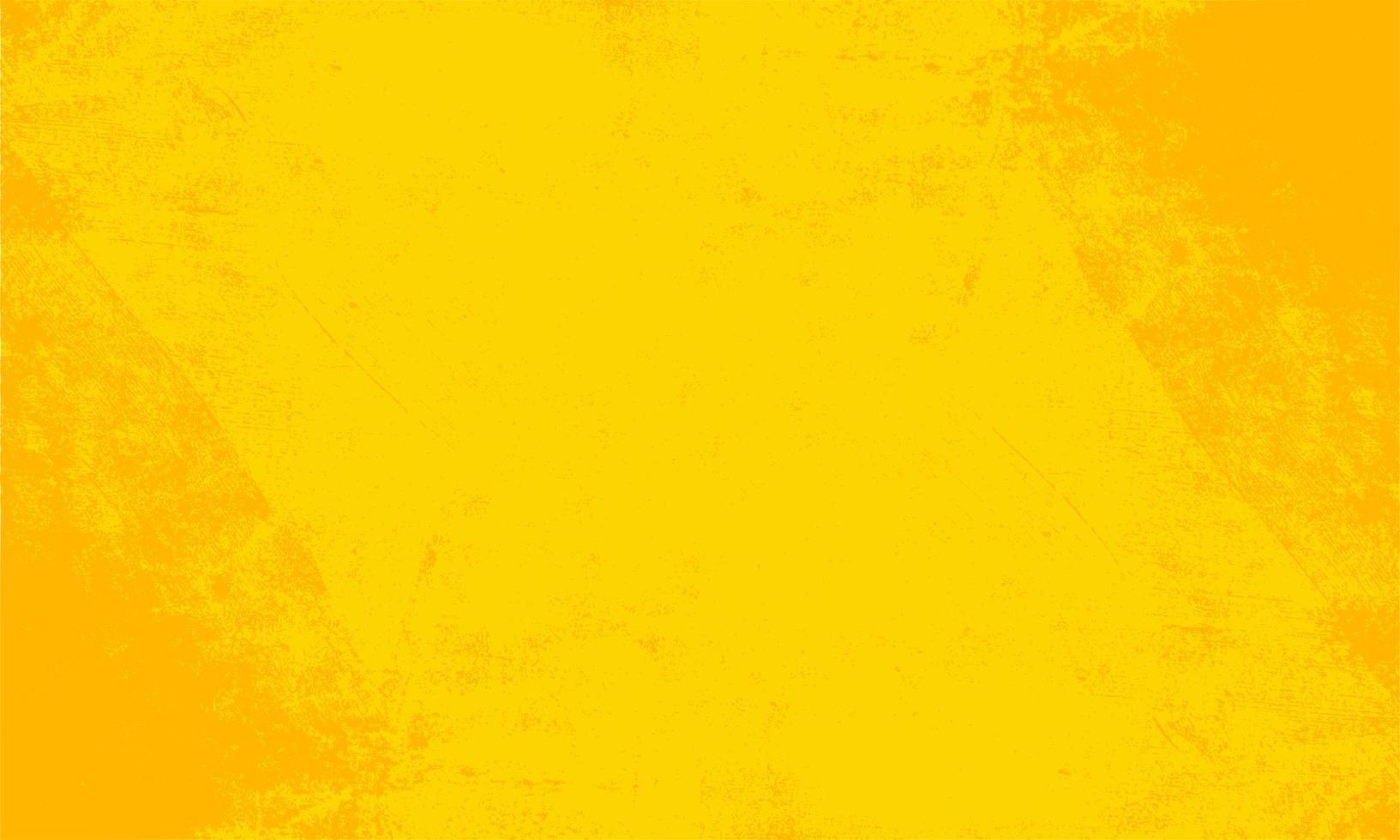 Abstract Yellow Grunge Texture Background vector